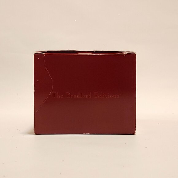 Thomas Kinkade Glitter Sleigh Porcelain Ornament New Bradford Editions 2004 BNIP - Picture 10 of 14